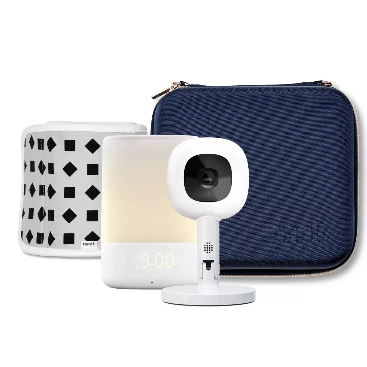 Nanit Traveling Light Camera Bundle 5pcs SuperparentHQ Works w/ Alexa & Google