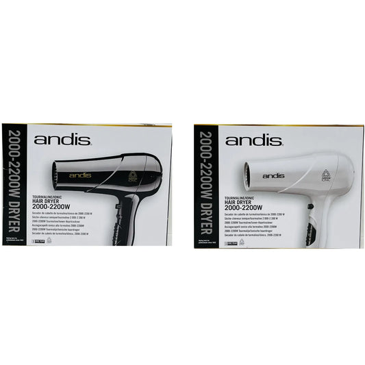 Andis Tourmaline Ionic Hair Dryer 2000-2200W 220V-240 FOR EXPORT