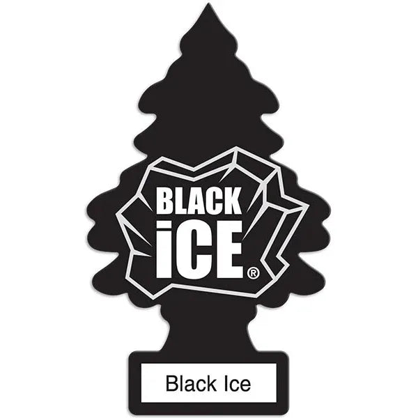 Little Trees Car Air Freshener Black Ice Long-Lasting Fragrance 1PC