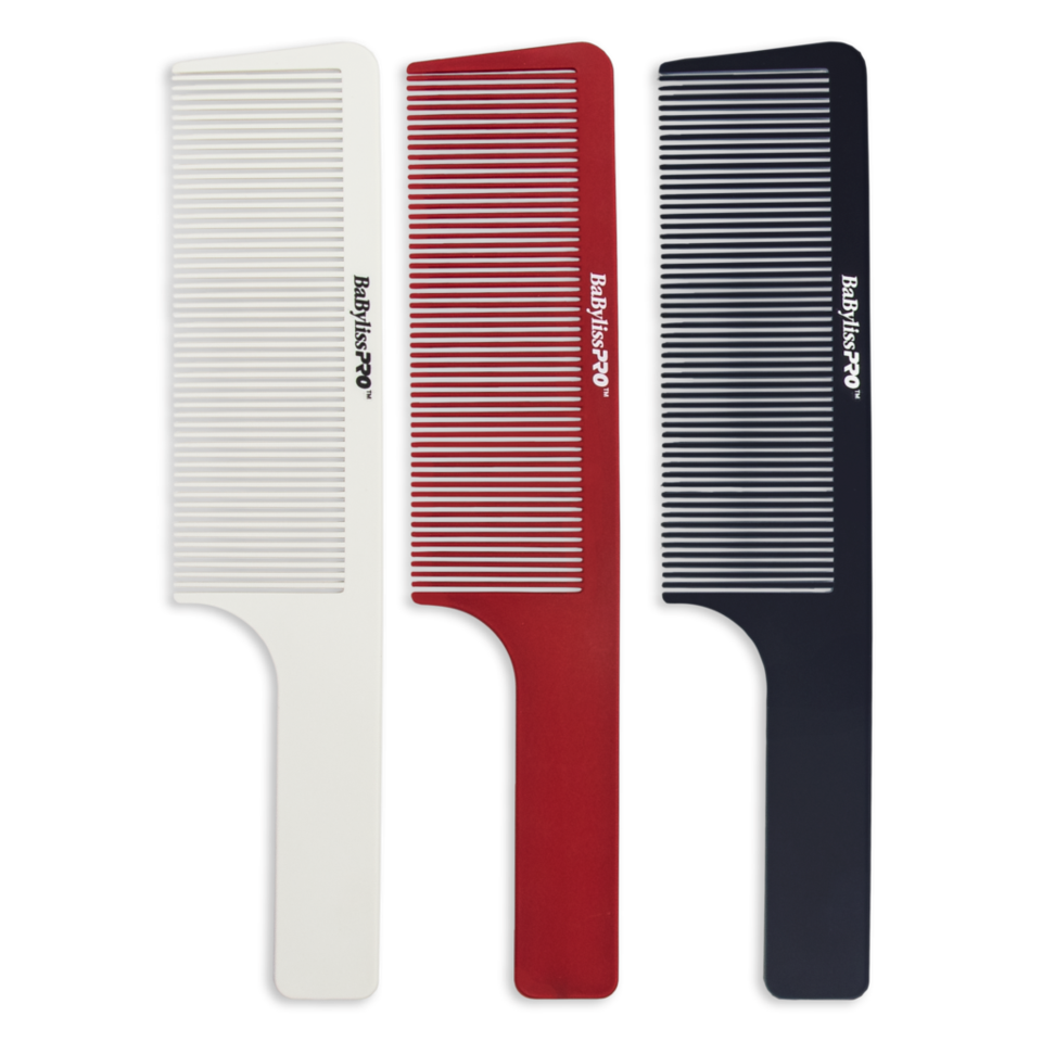 BaByliss PRO Barberology Barber Clipper Combs Black, Red, or White