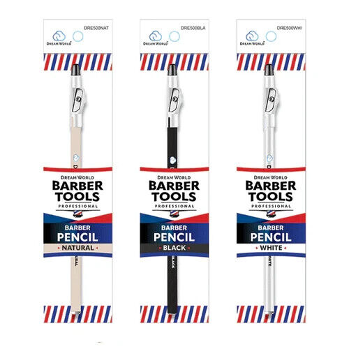 Dream World Barber Tools Professional Barber Pencil White/Natural/Black