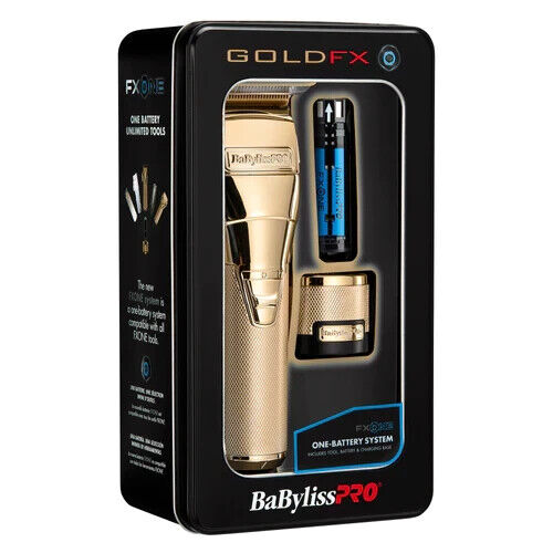 BaBylissPRO FX899G GoldFX All-Metal Interchangeable-Battery Clipper