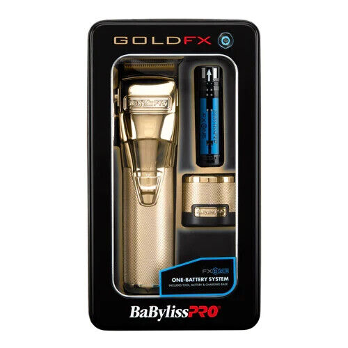 BaBylissPRO FX899G GoldFX All-Metal Interchangeable-Battery Clipper