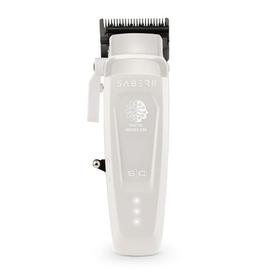 StyleCraft SC619W Saber 2 White Cordless Clipper Limited Edition Ghost