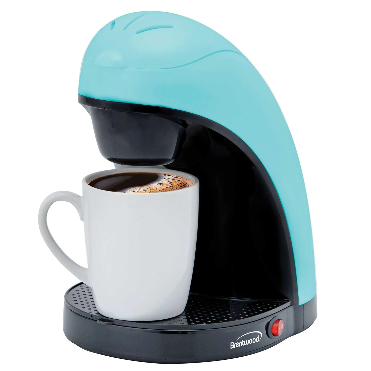 Brentwood TS-112 Single Cup Coffee Maker w Ceramic Mug