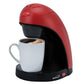 Brentwood TS-112 Single Cup Coffee Maker w Ceramic Mug