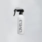 LEVEL 3 Rubberized Spray Bottle Fine Mist for Barbers 8oz (White/Gray)