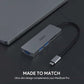 Aukey CB-C63 USB-C to 3 Port USB 3.0 Hub w/ Card Reader 100% Authentic