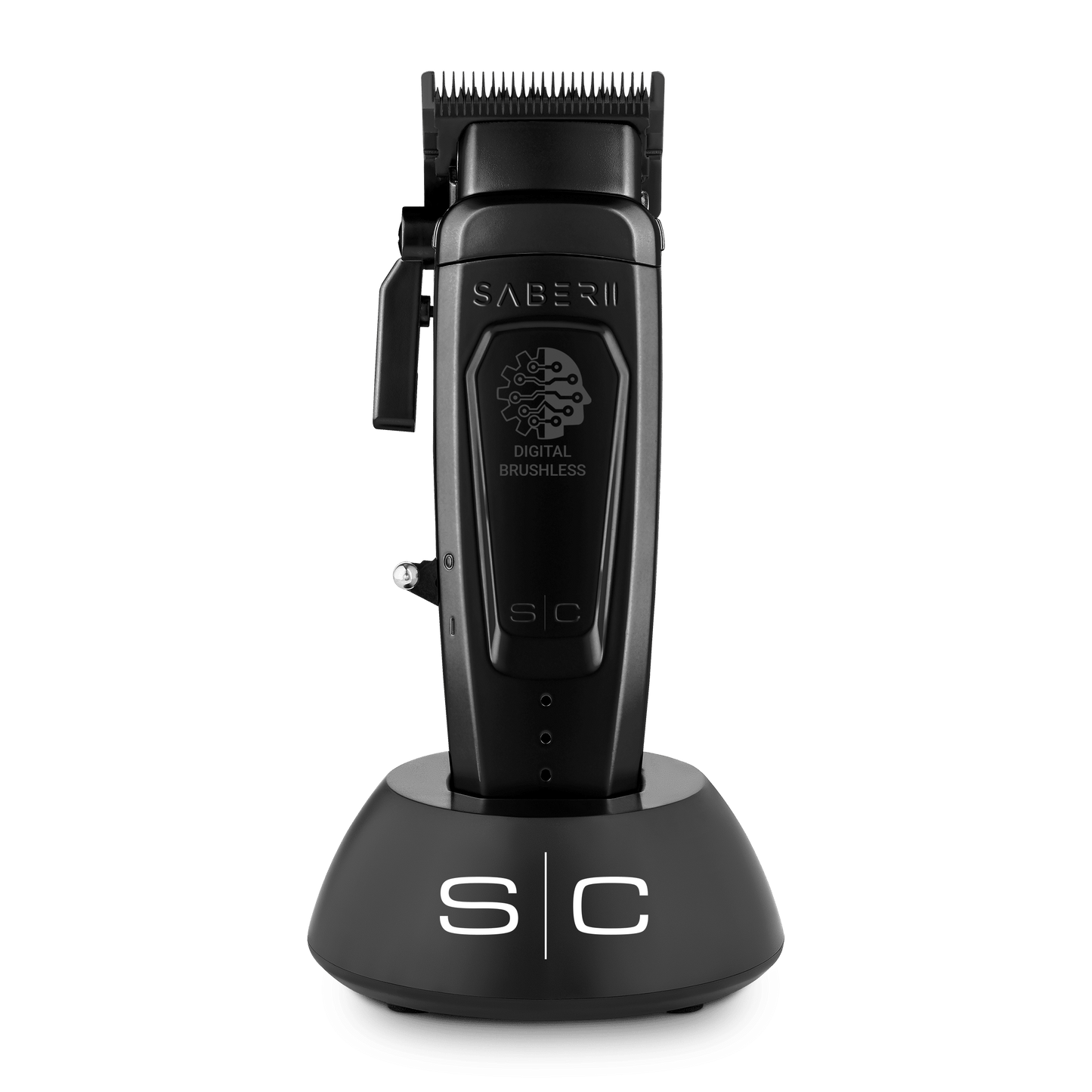 StyleCraft SC617B Saber 2.0 Professional Metal Clipper BLACK Brushless EON Motor