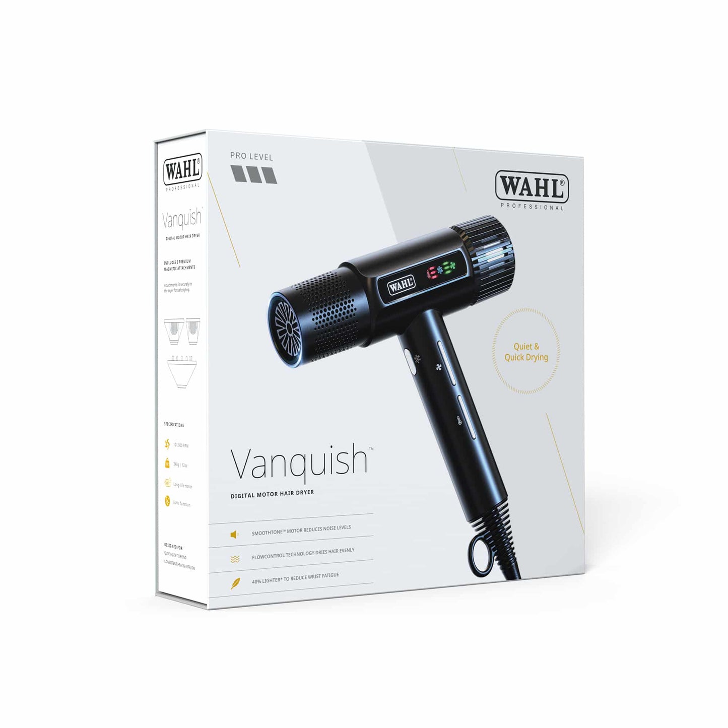 Wahl 3026641 Vanquish Digital Motor Hair Dryer