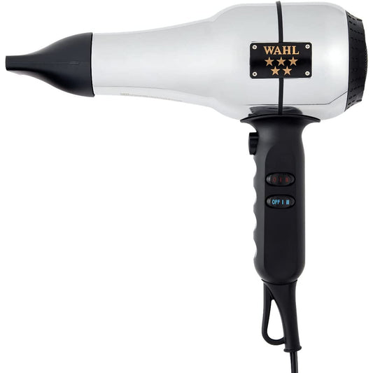 Wahl #5054 5-Star Series Barber Dryer Retro-Chrome Design Concentrated Air Flow