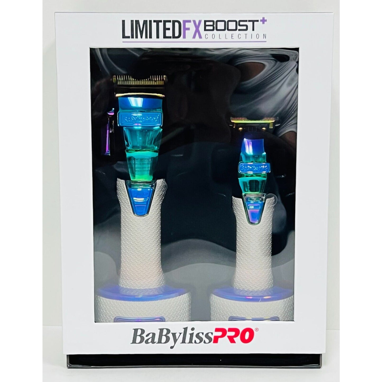 BaBylissPRO Chameleon BoostFX Limited Edition Clipper & Trimmer w/ Charging Base