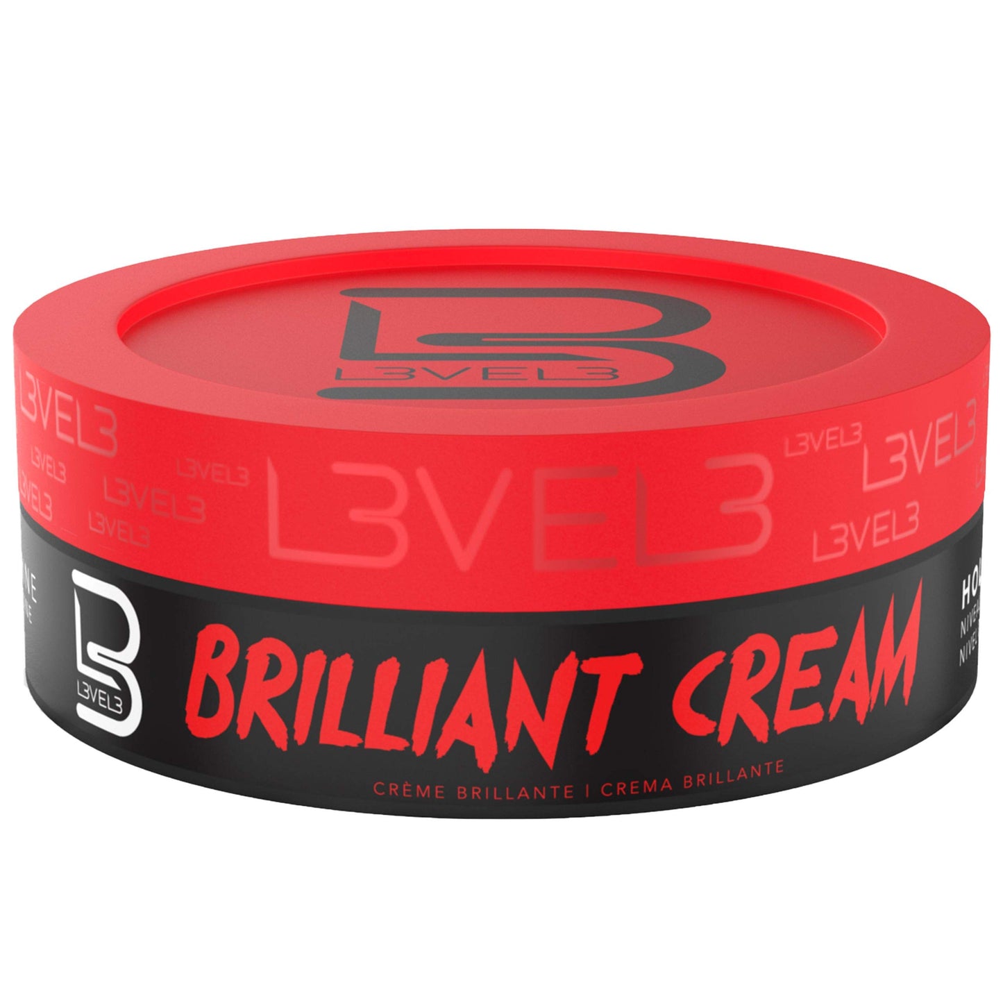 Level 3 Brilliant Cream Medium Shine Hold Level 1 Flake-Free Formula 5.07oz