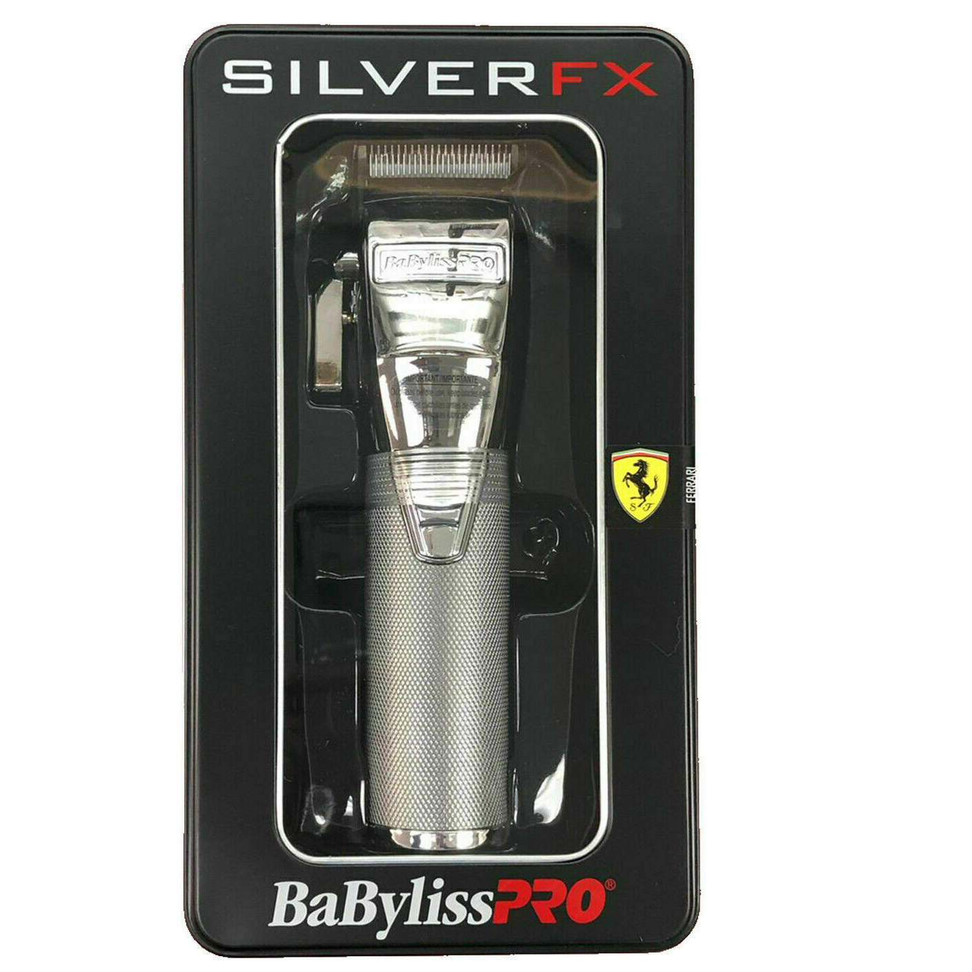 Babyliss Pro FX870S SILVERFX Cord/Cordless Clipper Ferrari Engine