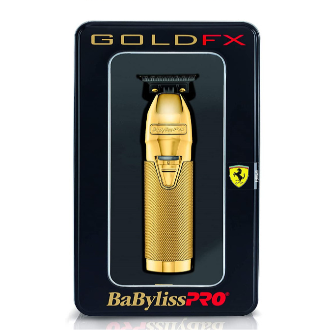 BaByliss PRO FX787G GOLDFX Skeleton Outlining T-Blade Cordless Gold Trimmer