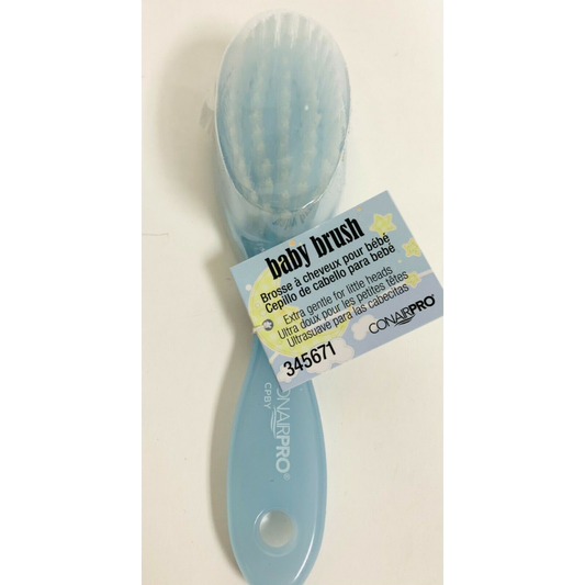 Conair Pro Baby Brush Extra Gentle Blue, Green, Pink & Yellow