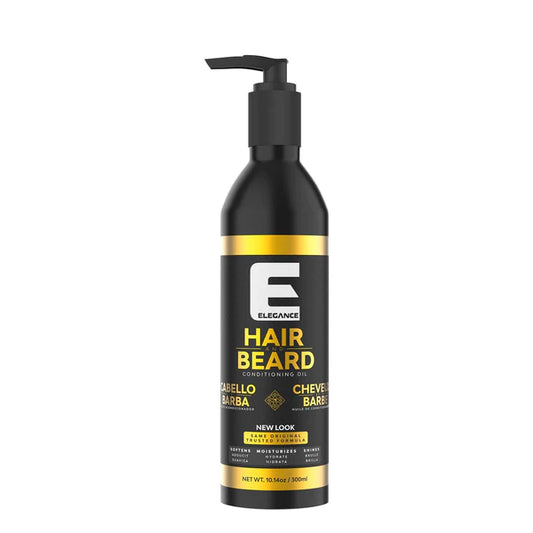 Elegance Hair & Beard Conditioning Oil 3.38oz Highly Moisturizing & Lightweight