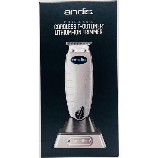 Andis 74000 Professional Cordless T-Outliner Li-Ion Trimmer Dual Voltage