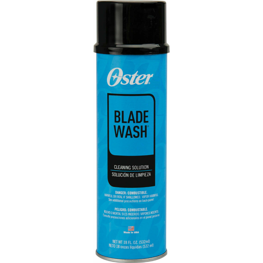Oster Blade Wash Cleaning Solution Lubricate For Clipper Blades 18oz