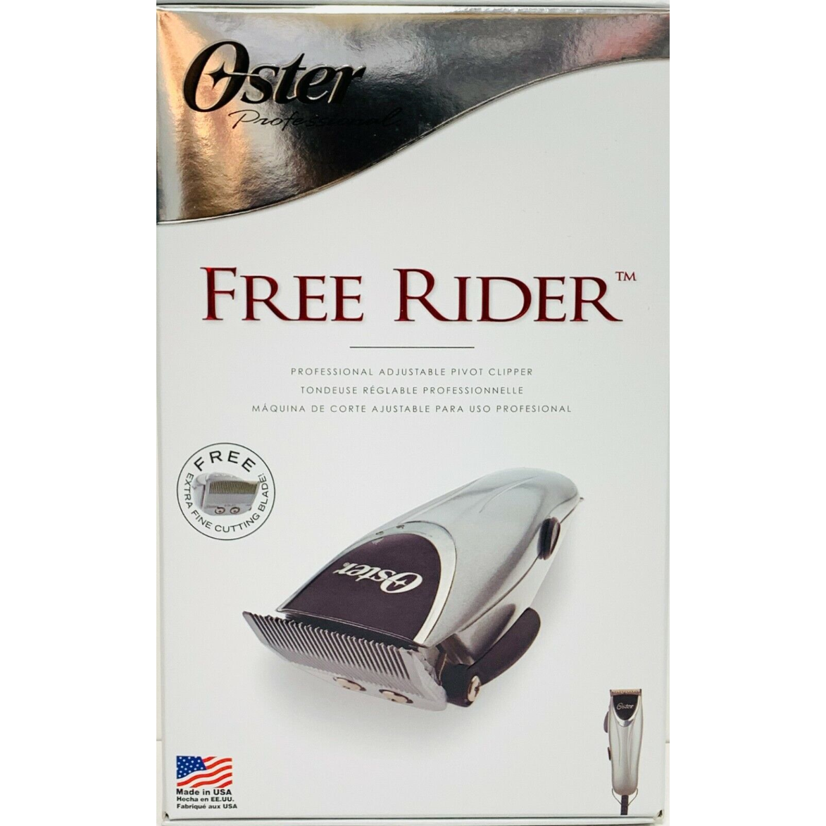 Oster Professional 76030-010 Free Rider Adjustable Pivot Clipper ...