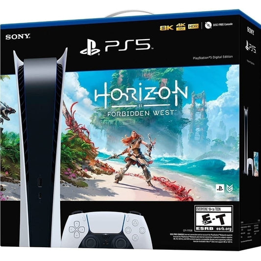 Sony Playstation 5 Digital Horizon Forbidden West Bundle Console