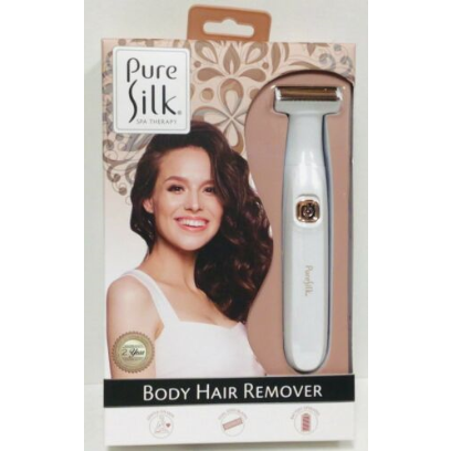 Pure Silk Spa Therapy Body Hair Remover Battery Operated Dual Sided Blades