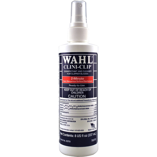 Wahl 3701 Clini Clip Clipper Blade Disinfectant 8oz