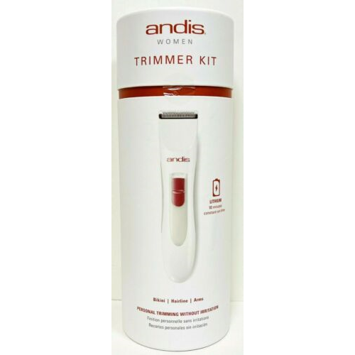 Andis 24630 Women's Hai Trimmer Cordless 6-Piece Personal Home Kit 100-240V