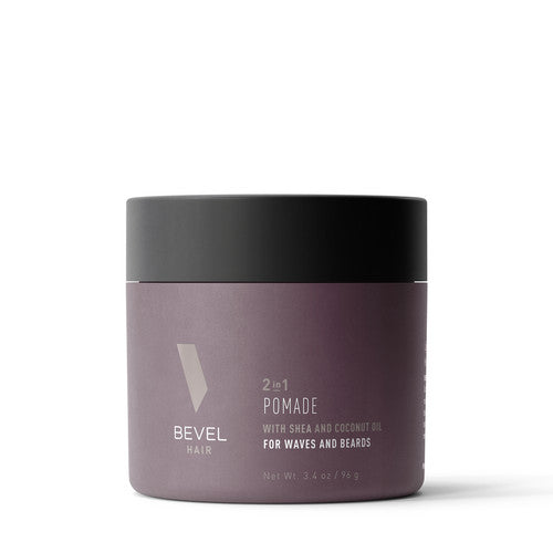 Bevel Hair 2in1 Pomade With Shea & Coconut Oil For Waves And Beards 3.4oz