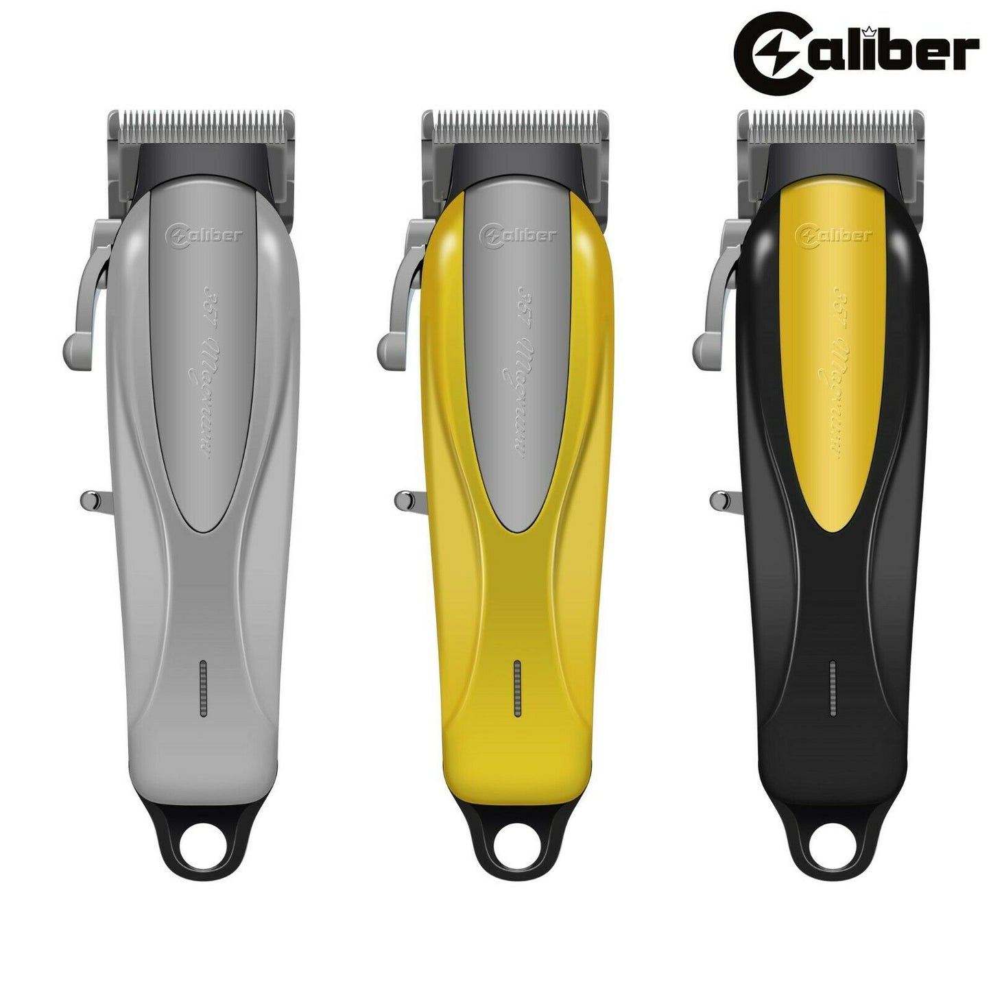 Caliber 357 Magnum Gen 3 Professional Cordless Hair Clipper With Three Color Lid
