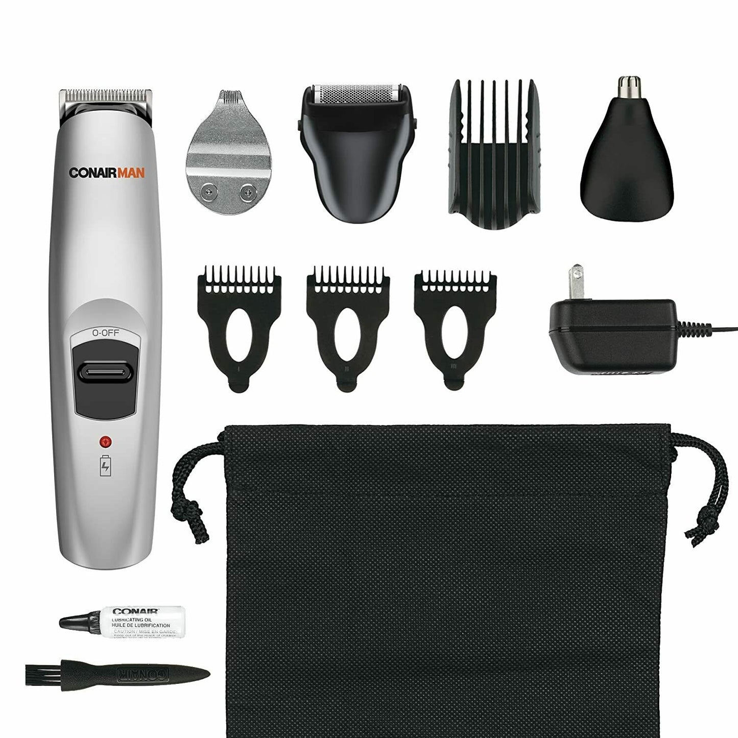 Conair Man GMT189R 13-Piece Rechargeable All-In-One Trimmer Grooming System