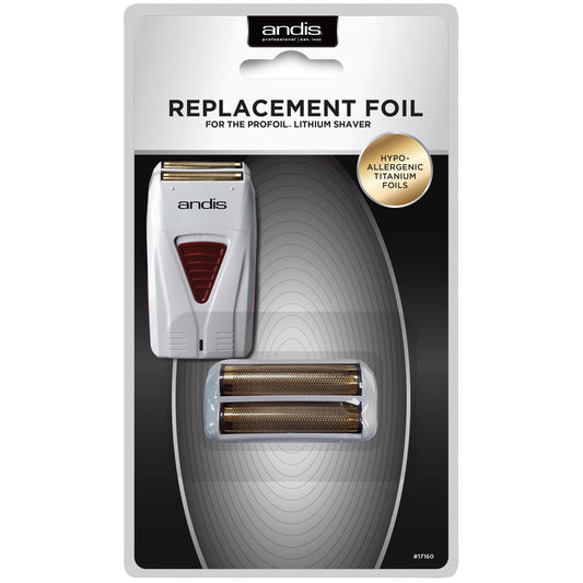 Andis Replacement Foil For Profoil Lithium Shaver Hypo-Allergenic Foils #17160