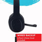 Maxell BT-BMH Bluetooth Headphones With Boom Microphone 12 Hour Playtime