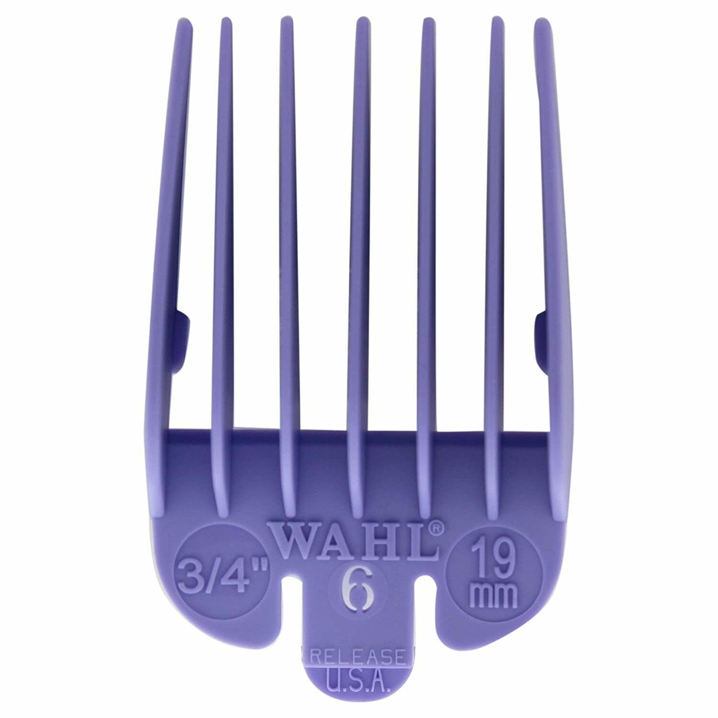 Wahl 3174-1103 #6 3/4” 19mm Color-Coded Clipper Guide Comb Attachment Purple