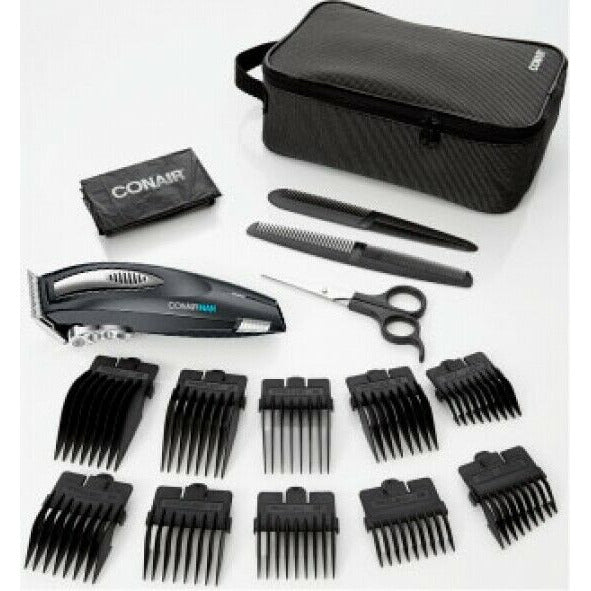 ConairMan HC1100NGD Cord/Cordless Lithium Ion Rechargeable 20 Piece Haircut Kit