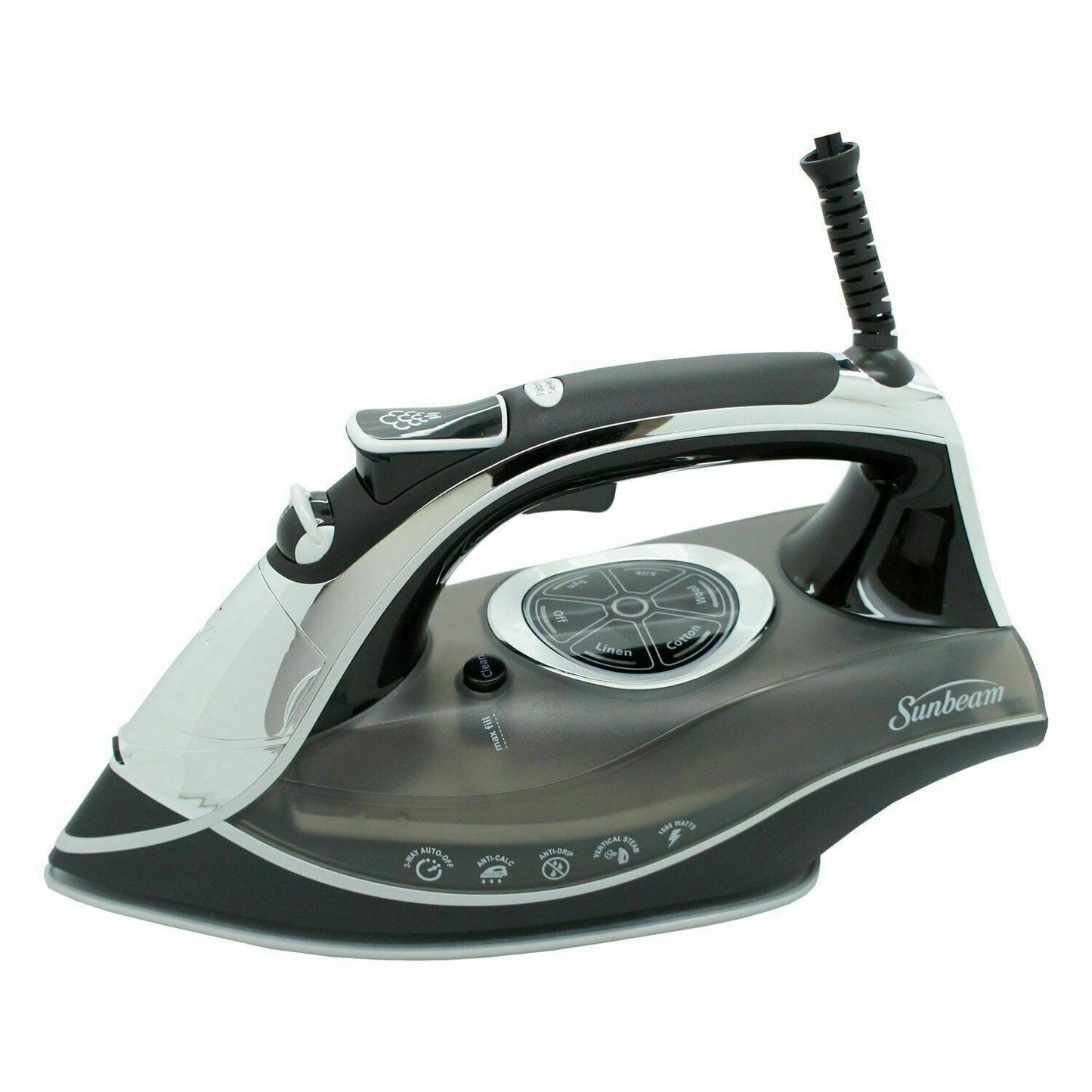 Black and Decker IRBD200 True Glide Colors Steam Burst Iron