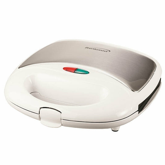 Brentwood TS-245 Non-Stick Panini Maker White Panini Press Sandwich Maker