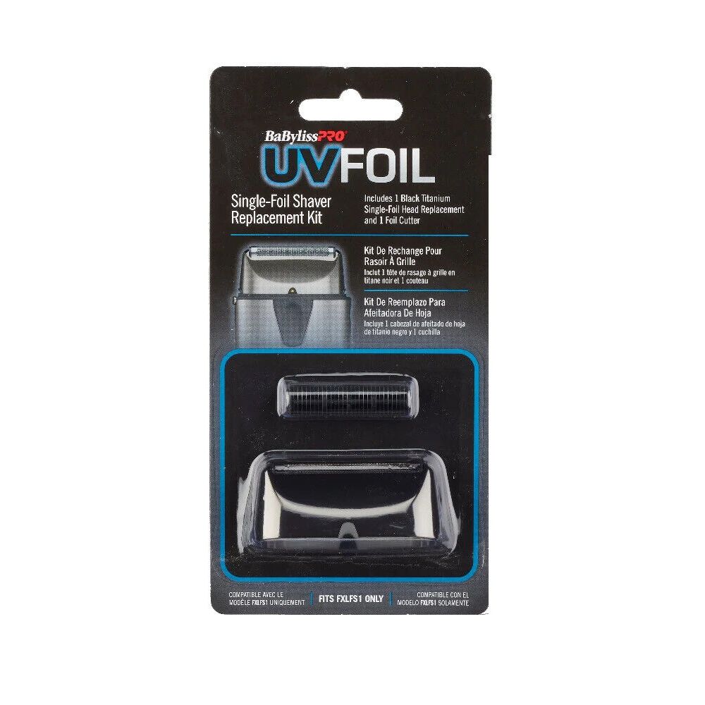 BaBylissPRO UVFoil Single & Double Foil Shaver Replacement Kit FXLRF1 & FXLRF2