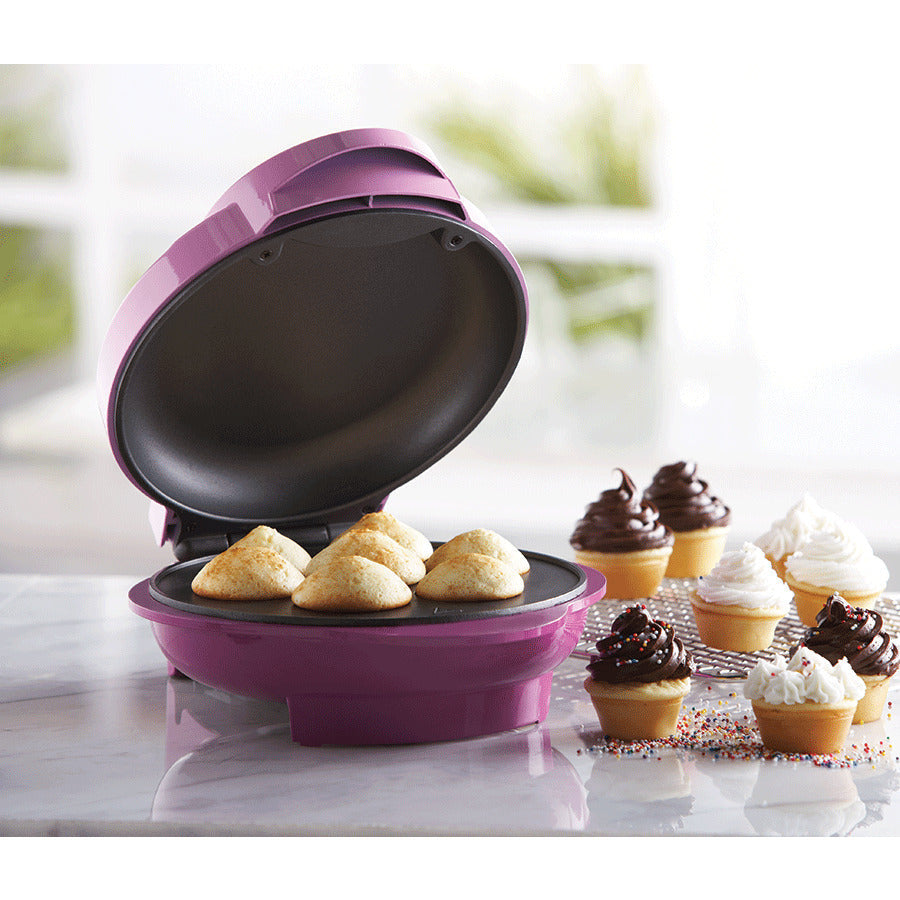 Brentwood Ts-250 Mini Donut Maker Machine, Non-Stick, Pink