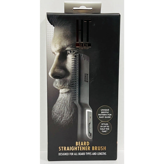 Hot Tools Men's Beard Straightener Brush HTST3500N1 Ceramic Plate