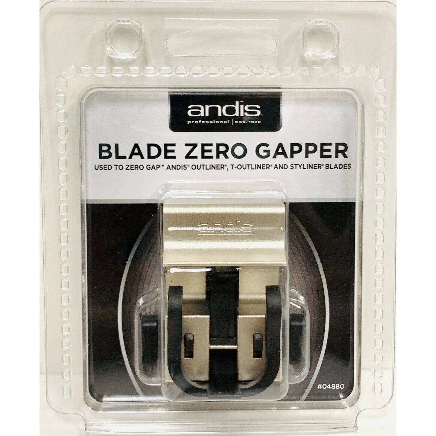 Andis 04880 Blade Zero Gapper Barber Trimmer Tool For T-Outliner Styliner Blades