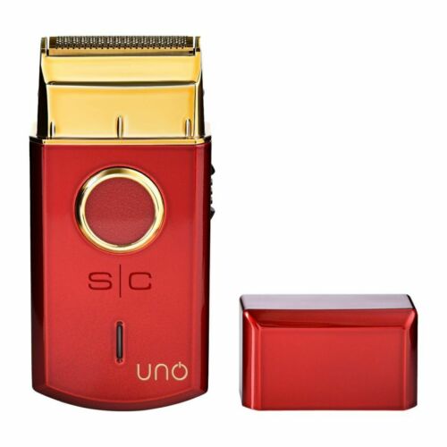 STYLECRAFT UNO SCUNOSFSR Professional Lithium-Ion Single Foil Shaver Red