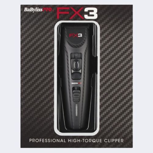 BaBylissPRO FXX3CB High-Efficiency High-Torque 6000+RPM Clipper Ergonomic Design